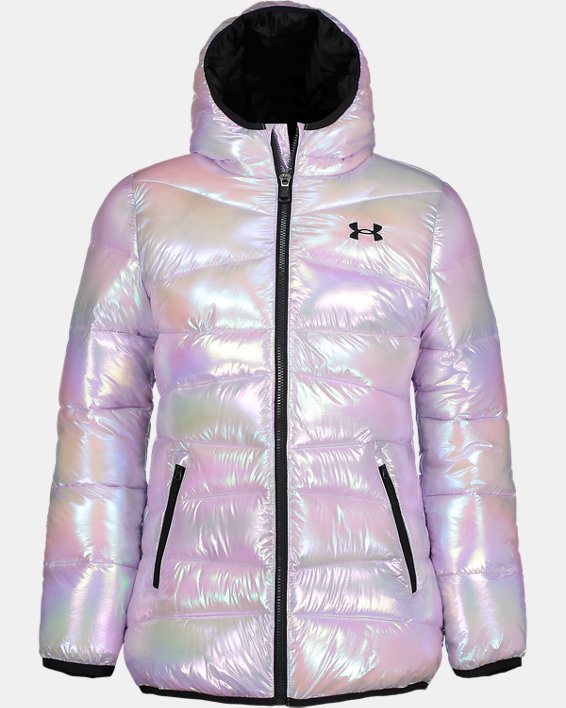 Girls' UA Prime Puffer Longer Jacket, Misc/Assorted, pdpMainDesktop image number 0